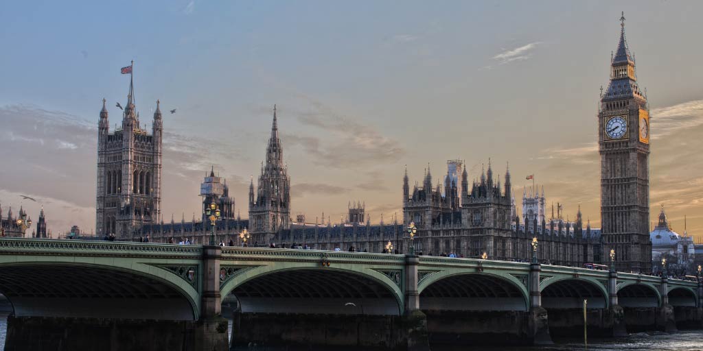 Painting of Houses Of Parliament and Big Ben